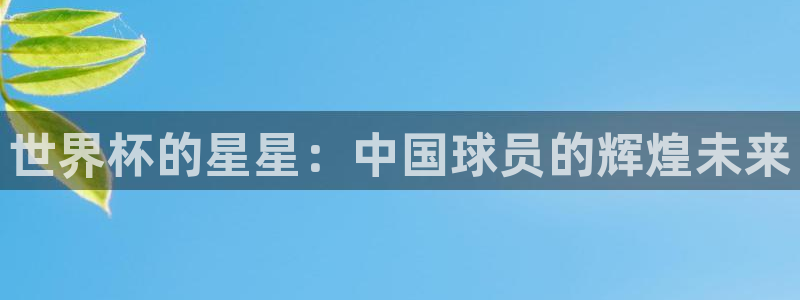 世界杯第一场比赛:世界杯的星星:中国球员的辉煌未来